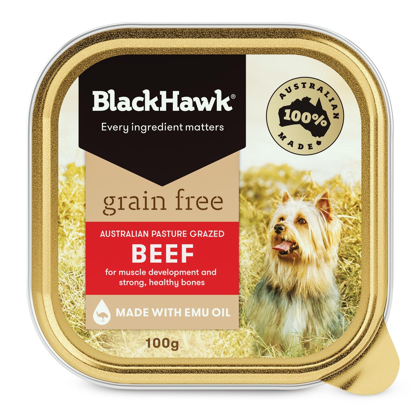 Black Hawk Grain Free Beef Wet Dog Food