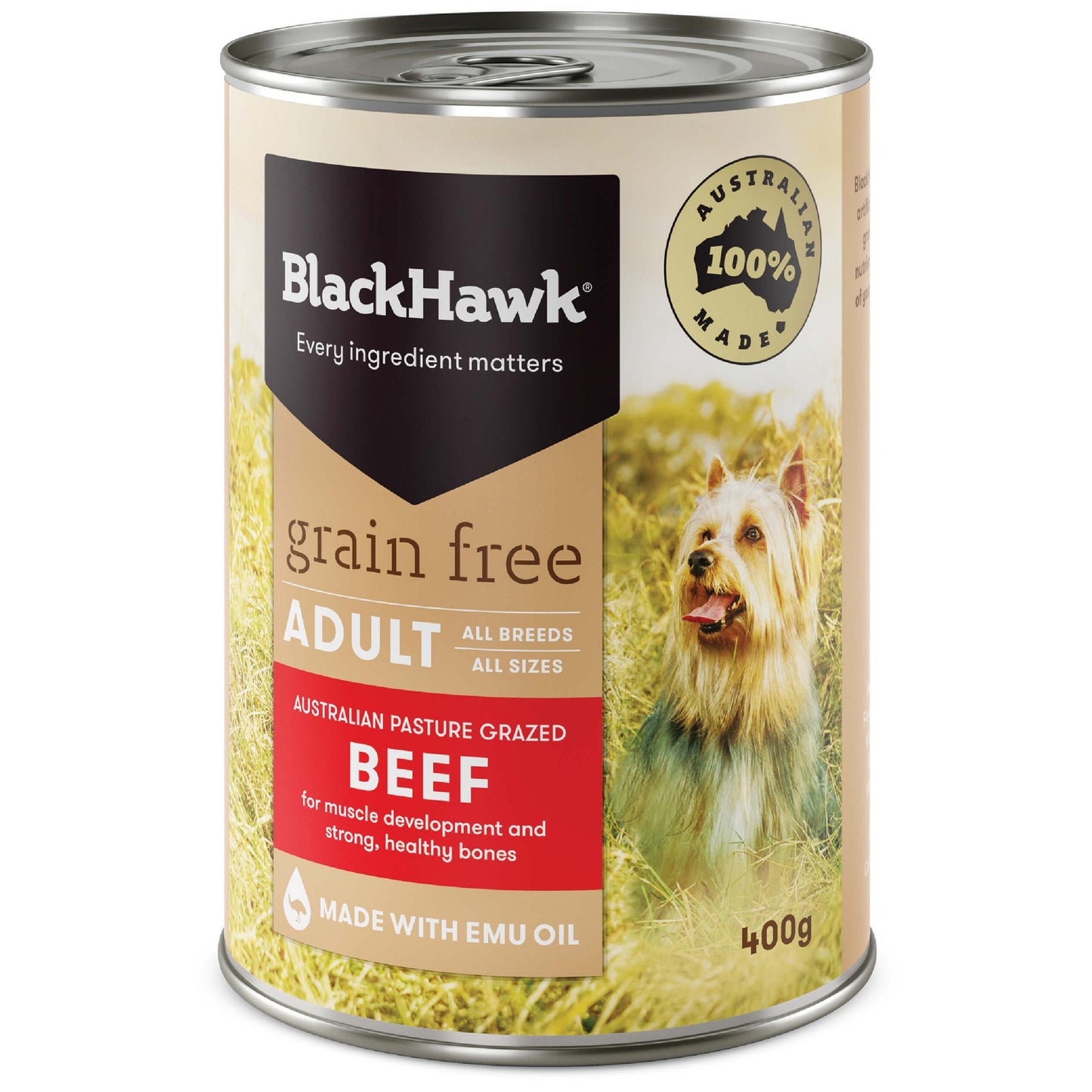 Black Hawk Grain Free Beef Wet Dog Food