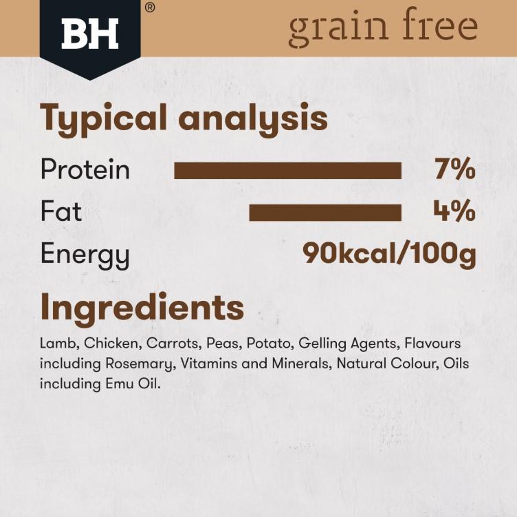 Black Hawk Grain Free Lamb Wet Dog Food