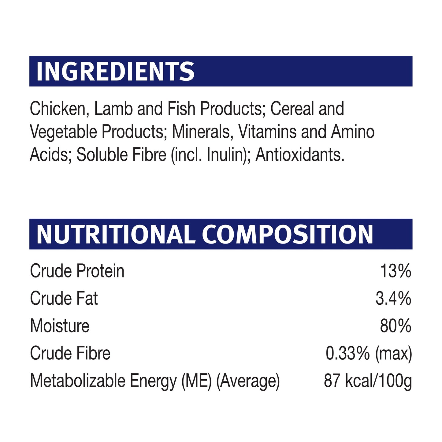 Pro Plan Adult 7+ Chicken in Gravy Wet Cat Food