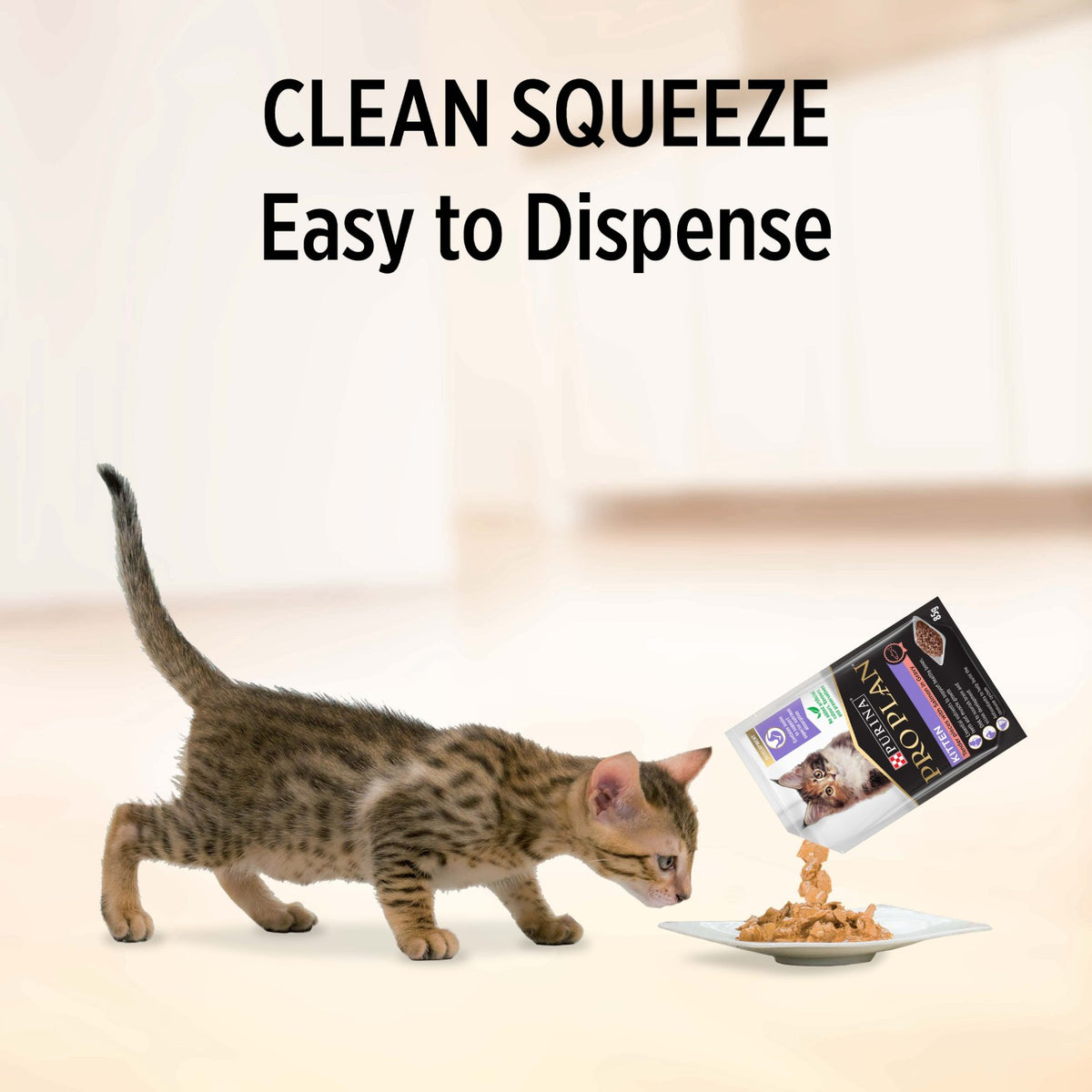 Pro Plan Kitten Salmon in Gravy Wet Cat Food
