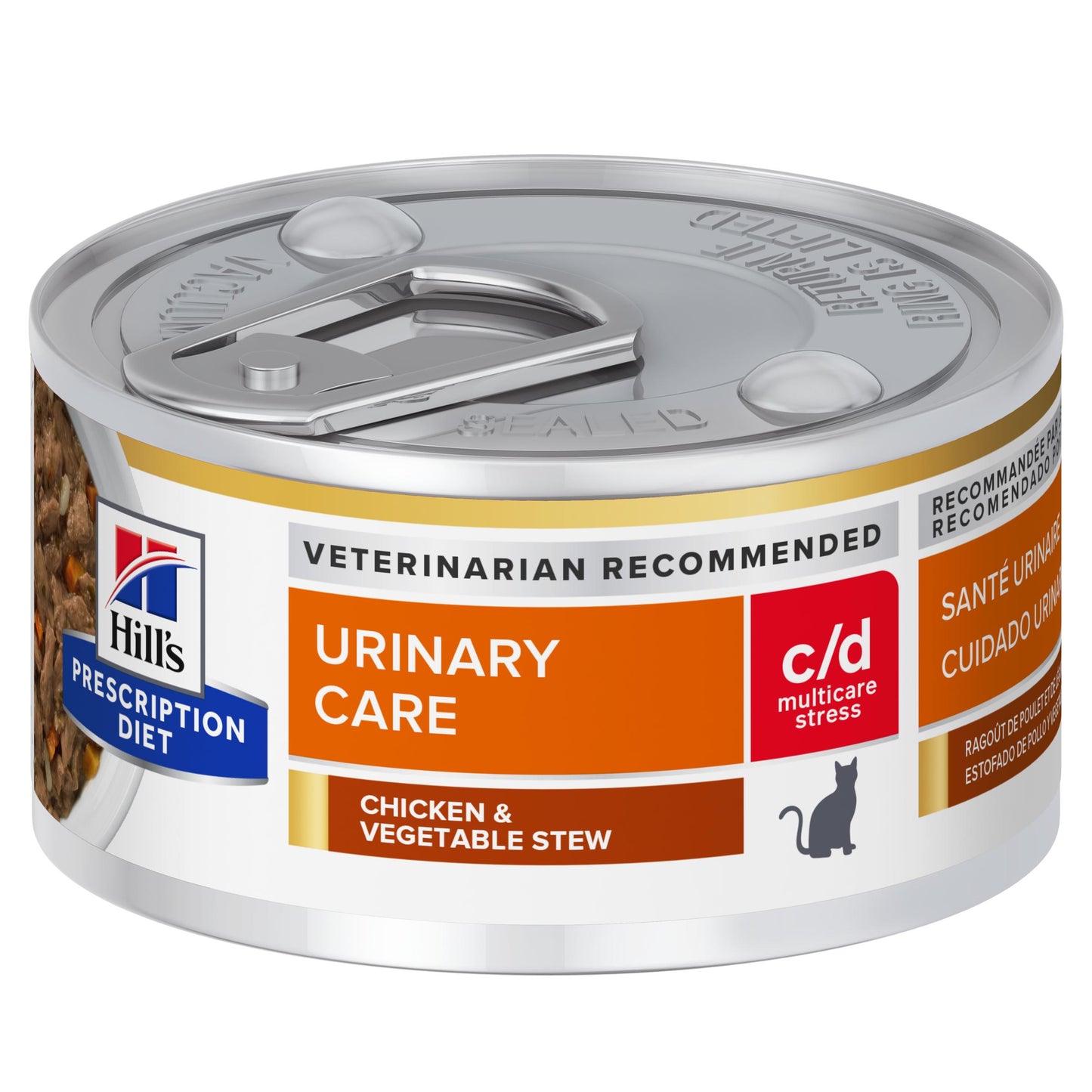 Hill's Prescription Diet c/d Multicare Stress Urinary Care Wet Cat Food