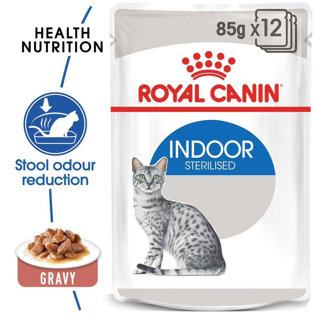 Royal Canin Indoor Gravy Wet Cat Food