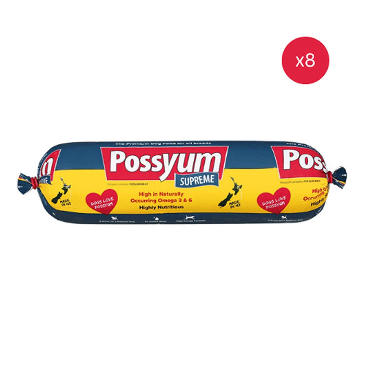 Possyum Supreme Dog Roll 2kg