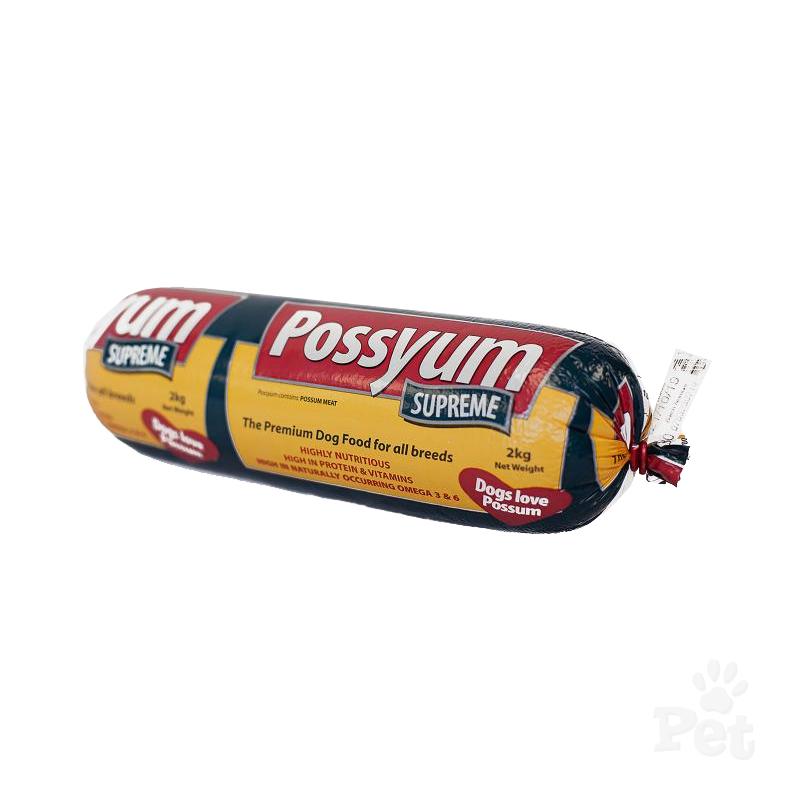 Possyum Supreme Dog Roll