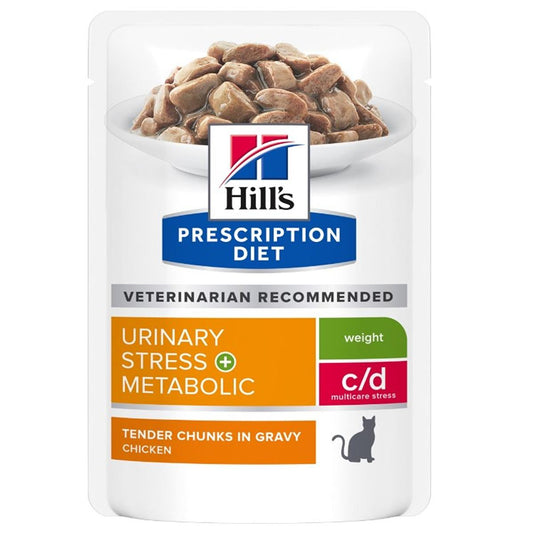 Hill's Prescription c/d Diet Urinary Stress + Metabolic Wet Cat Food