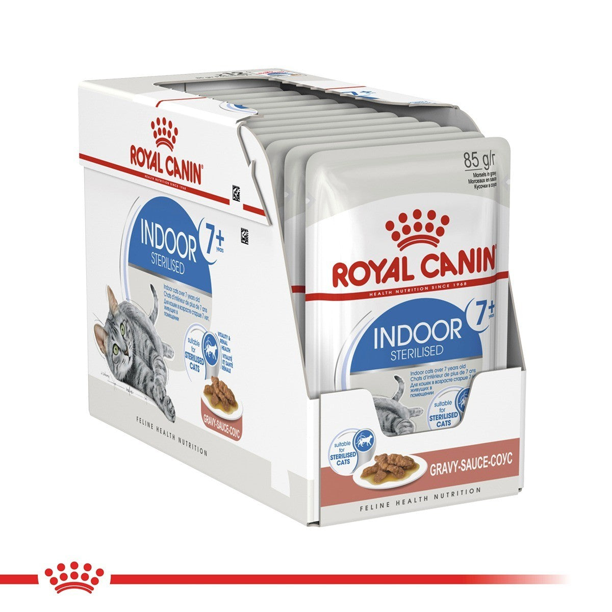 Royal Canin Indoor 7+ Gravy Cat Food