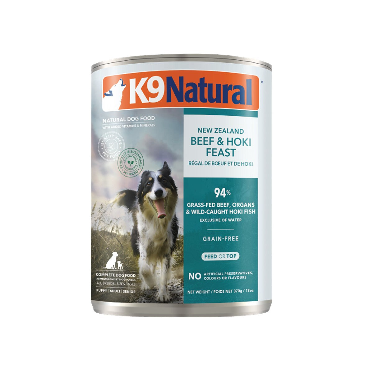 K9 Natural Hoki & Beef Feast Wet Dog Food