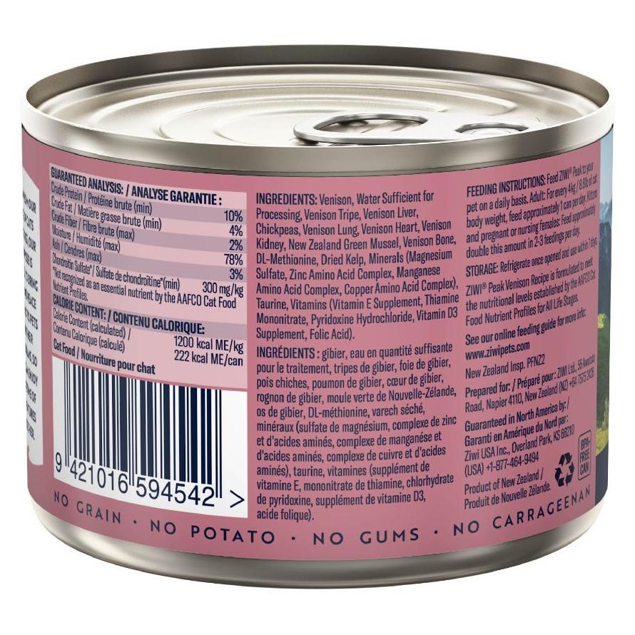 Ziwi Peak Venison Wet Cat Food