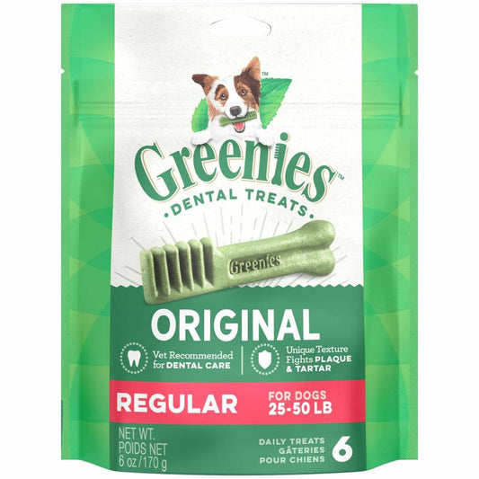 Greenies Original Regular Dog Dental Treats